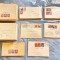 E380-I-Lot cca 100 Scrisori vechi RPR circulate cu corespondenta interior.