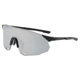 Ochelari supradimensionati sport Asteroid GSM 8853, negru / argintiu