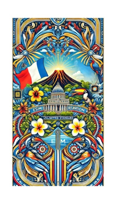 eSIM Reunion, Unlimited Standard, 15 Days