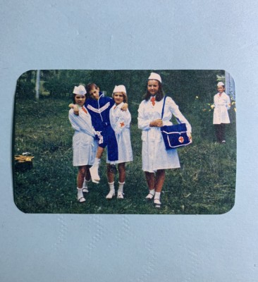Calendar 1990 Crucea Roșie foto