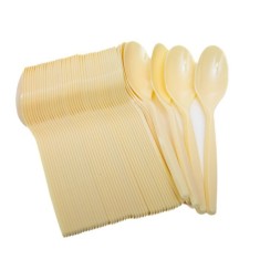 Lingurite de Unica Folosinta, plastic, reutilizabile, Set 100buc