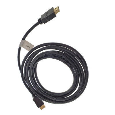Cablu HDMI tata la HDMI tata v.1.4, Lanberg 41846, lungime 3 m, 4K UHD la 30Hz, 3D, ARC, ethernet, 10.2 Gb s foto