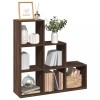 VidaXL Bibliotecă/separator&nbsp;3 niveluri&nbsp;stejar maro 99x29x99 cm lemn 857964
