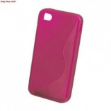 Husa Silicon S-Line Roz Nokia Lumia 620 - Protectie Premium