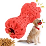 Jucarie de mestecat pentru caini Pleasantsong, cauciuc, rosu, 13,9 x 6,9 x 6,9 cm