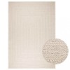 VidaXL Covor &bdquo;ZIZUR&rdquo; crem aspect iută pentru interior și exterior 4010368