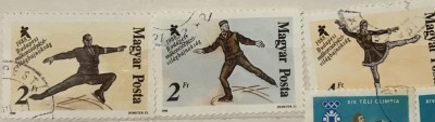 (A) Timbre straine serii tematica Sport Dans Ungaria foto