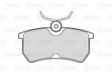 VALEO 301431 FIRST set placute frana,frana disc