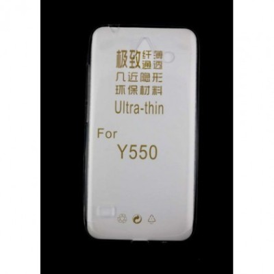 Husa Silicon Ultra Slim Huawei Ascend Y550 Transparent foto