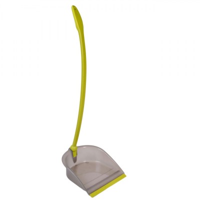 Fărăș cu Coadă Ergonomic, Lungime Coada 70 cm, Plastic, Gri Verde foto