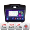 Navigatie Isuzu D-Max C-2234 Android Octa Core Ecran 2K QLED GPS 4G 4+32GB 360 KIT-2234+EDT-E409-2K v1 CarStore Technology
