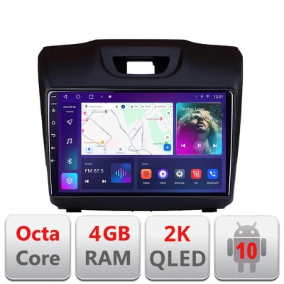 Navigatie Isuzu D-Max C-2234 Android Octa Core Ecran 2K QLED GPS 4G 4+32GB 360 KIT-2234+EDT-E409-2K CarStore Technology foto