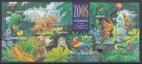 Cumpara ieftin DB1 Fauna Australia Specii in Pericol Tigri Elefanti Orangutan Papagali MS MNH