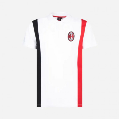 AC Milan tricou polo Logo white - XXL foto