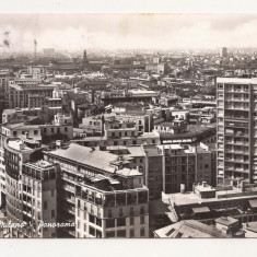 FS5- Carte Postala - ITALIA - Milano, Panorama, circulata 1961