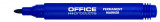 Permanent Marker, Varf Rotund 1-3mm, Corp Plastic, Office Products - Albastru