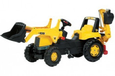 Tractoras copii 3-8Ani Cu Pedale Rolly Toys Galben foto