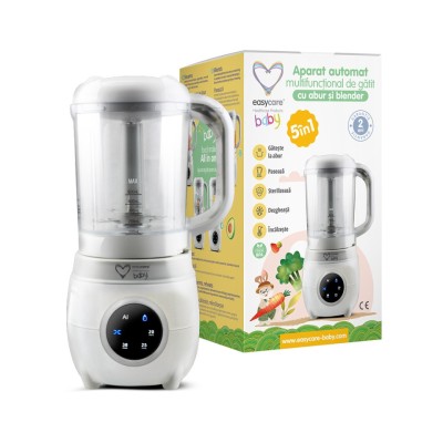 Aparat automat multifunctional de gatit cu aburi si blender 5in1 EASYCARE BABY foto