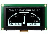 Afișaj OLED Grafic 2,7" 128x64 NEWHAVEN NHD-2.7-12864WDW3-M Alb 3,3VDC