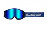 Ochelari cross/enduro/atv LS2, lentila oglinda, culoare albastru Cod Produs: MX_NEW AK7202012026