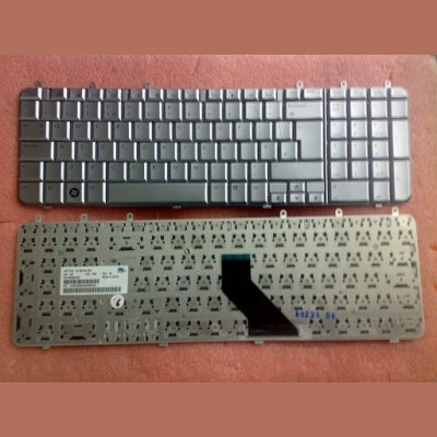 Tastatura laptop noua HP DV7-1000 silver UK foto