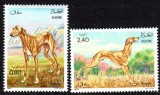 ALGERIA 1983 FAUNA ANIMALE DOMESTICE CAINI, Nestampilat