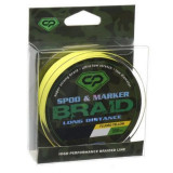 Fir textil Carp Pro Diamond Spod &amp; Marker Braid, galben fluo, 200m (Diametru fir: 0.16 mm)