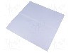 Suport termoconductor din cauciuc si silicon, 300mm x 300mm x 0.3mm - SILI300X300-G