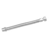 Cumpara ieftin Racord metalic pentru apa, 1/2 - 1/2, Niplu + Piulita, 100 cm
