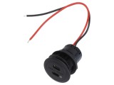 Alimentator USB C Power Delivery 3A x2, 0.15m