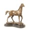 Calut-statueta din bronz pe un soclu din marmura BR-122