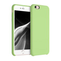 Husa pentru Apple iPhone 6 Plus/iPhone 6s Plus, Silicon, Verde, 40841.214