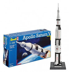 Jucarie Apollo Saturn V 1 144 Scale Revell Model Kit foto