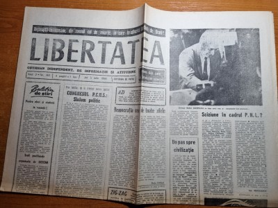 Libertatea 5 iulie 1990-radu campeanu,ion lucian foto