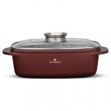Tava roaster dreptunghiulara capac sticla 32cm 6L Cerastone BL-4097 DNC61411