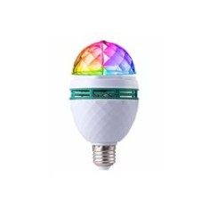 Bec LED disco, E27, multicolor, 16x8 cm