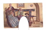CP Costume populare Hans Hermann Mediasch/Medias, necirculata, pana in 1918