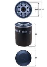 MAHLE OC 986 Filtru ulei