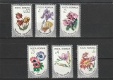 ROMANIA 1986 LP 1160 FLORI SERIE MNH NESTAMPILATA