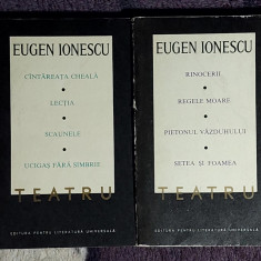 Teatru - Eugen Ionescu 2 volume