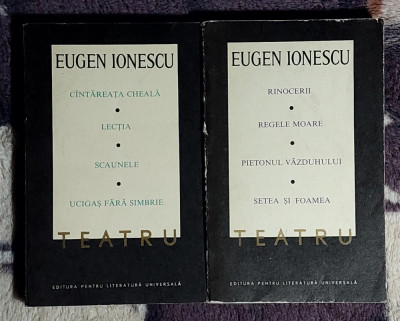 Teatru - Eugen Ionescu 2 volume foto
