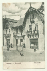 cp Borsec : Vila Heiter - circulata 1924, timbre foto