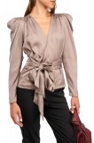 Tricou Dama MY Top W22T4018 Magnolia Maro - Tricou Femei Casual