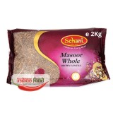 Schani Brown Lentils - Whole Masoor (Linte Maro Masoor) 2kg