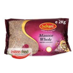 Schani Brown Lentils Whole Masoor Linte Maro Masoor 2kg