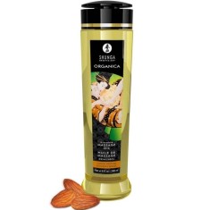 Ulei de Masaj Shunga Organica Kissable, Aroma Dulceata de Migdale, 240 ml