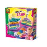 Set creativ - Sticle de arta cu nisip Galaxy unicorn si curcubeu, SES Creative
