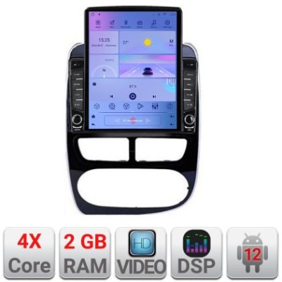 Navigatie Renault Clio 4 V1 K-467 ecran tip TESLA 9.7&amp;quot; cu Android Radio Bluetooth Internet GPS WIFI 2+32 DSP Quad Core CarStore Technology foto