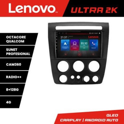 Navigatie Hummer H3 Octa Core Android Radio Bluetooth GPS WIFI/4G DSP 2K 8+128GB 360 Toslink CarStore Technology foto