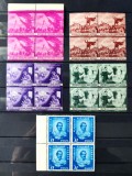 1950 - Centenarul nasterii lui Mihai Eminescu - Blocuri de 4 MNH** - LP 261
